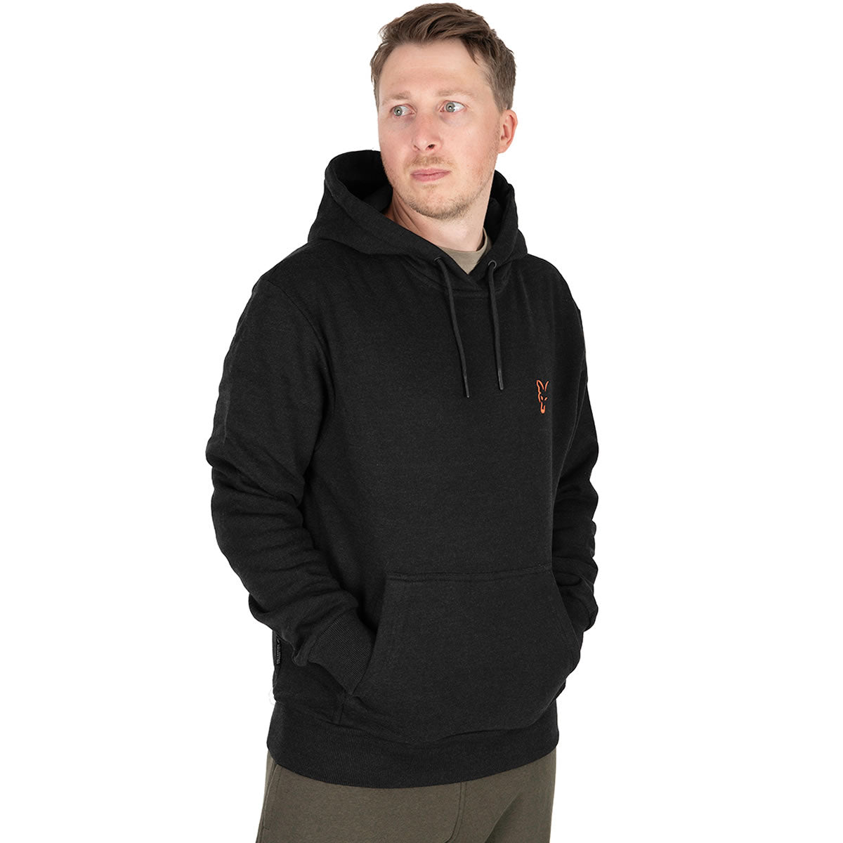 Hanorac Fox Collection Hoody Black &amp; Orange