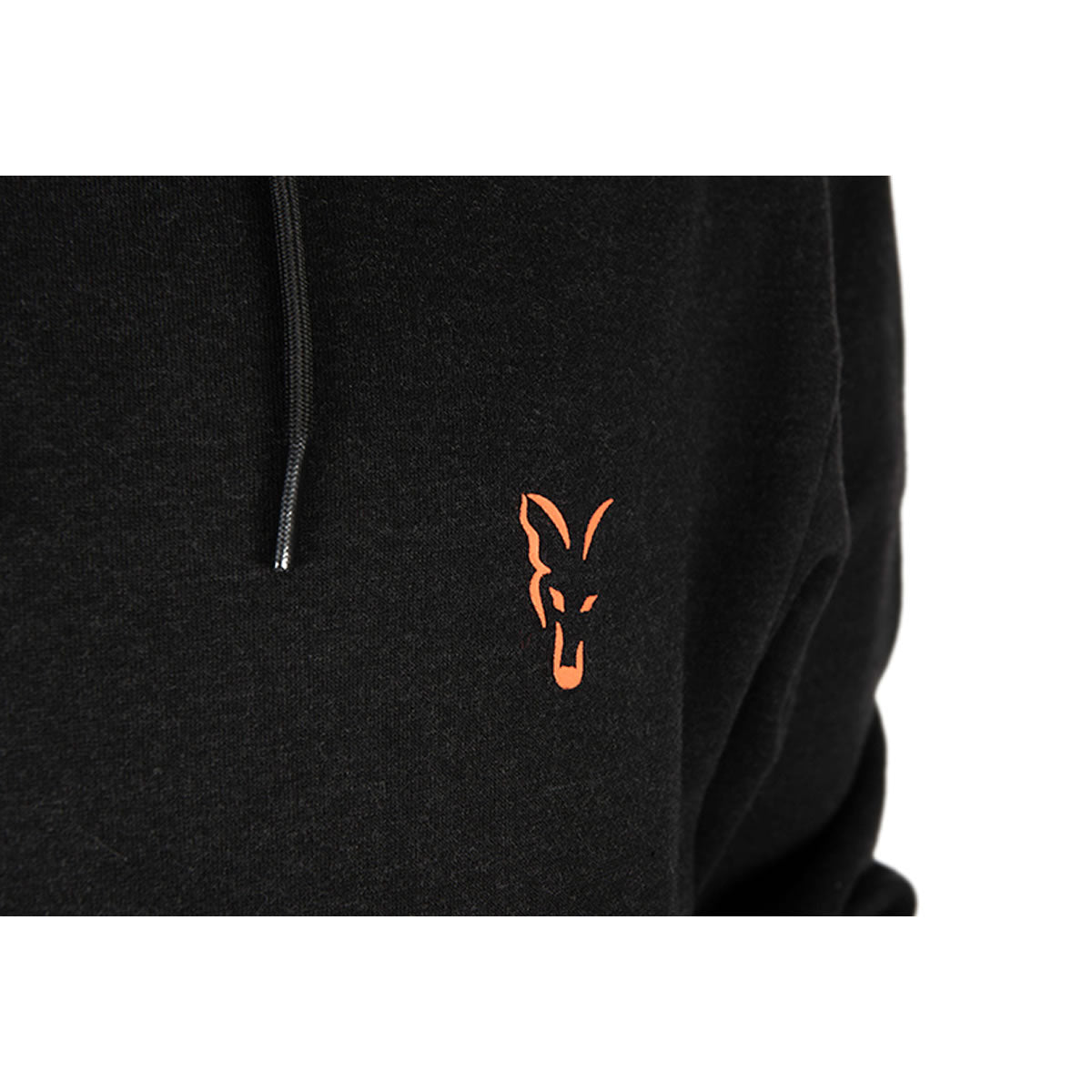 Hanorac Fox Collection Hoody Black &amp; Orange