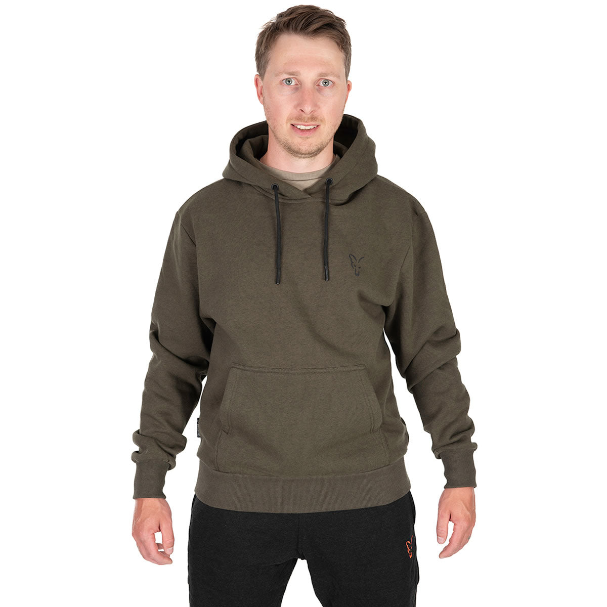 Hanorac Fox Collection Hoody Green &amp; Black