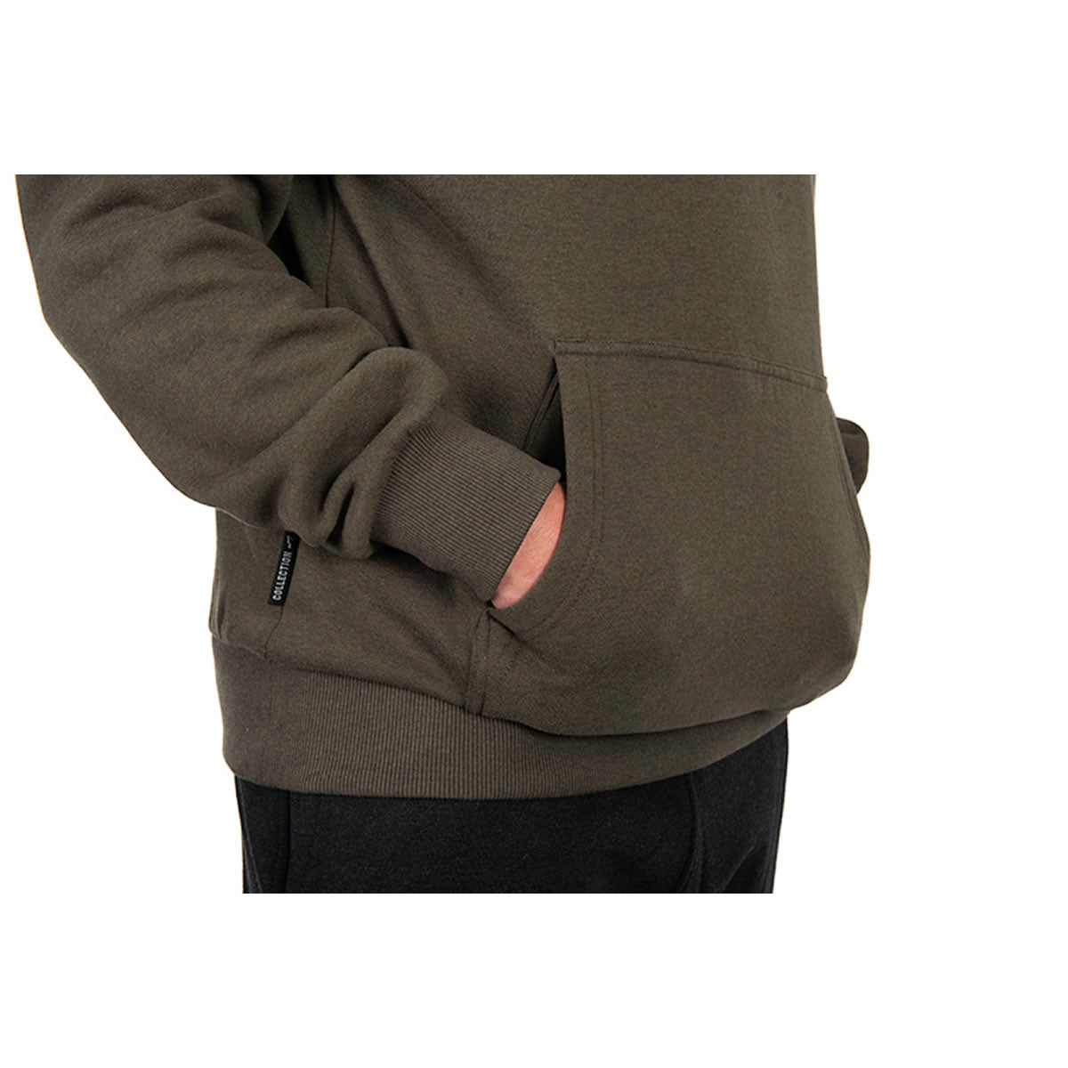 Hanorac Fox Collection Hoody Green &amp; Black