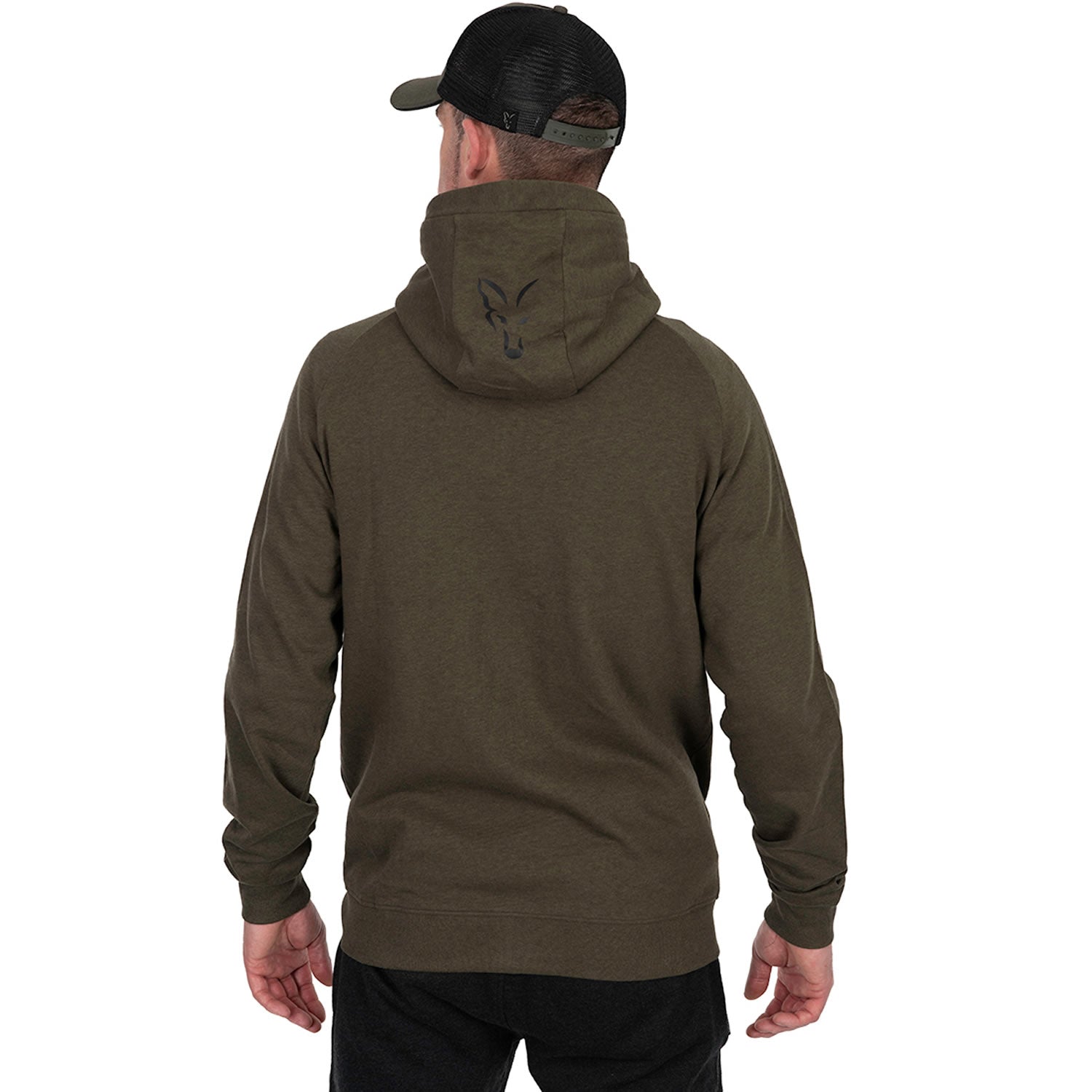 Hanorac Fox Collection LW Hoody Green &amp; Black