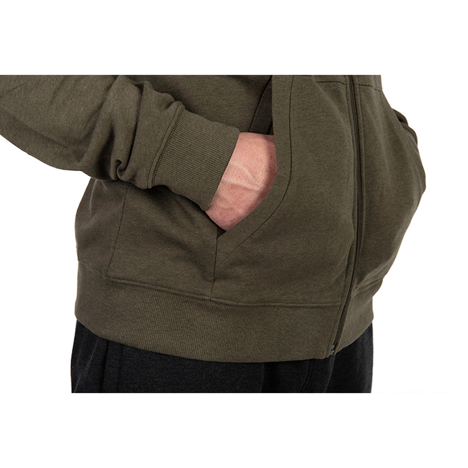 Hanorac Fox Collection LW Hoody Green &amp; Black