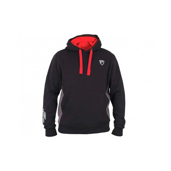 Hanorac Fox Rage Black/Grey Ribbed Hoody