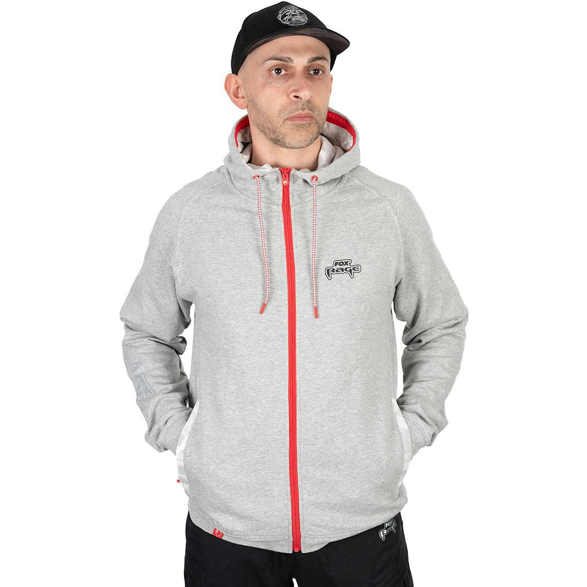 Hanorac Fox Rage Voyager Hoody Light  Grey