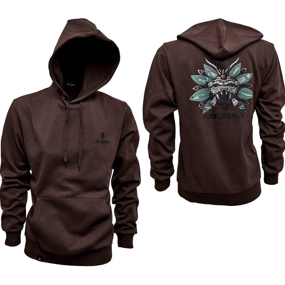 Hanorac GUNKI Chief Brown Hoody