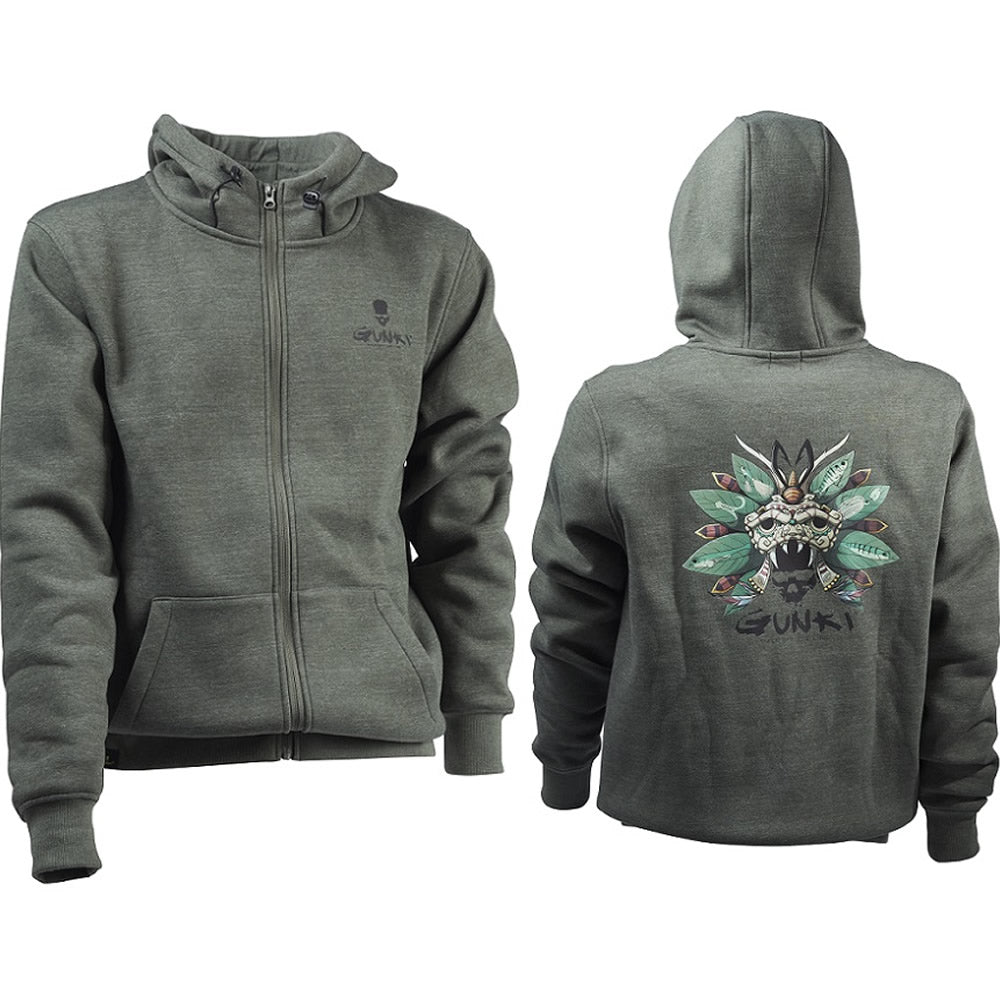 Hanorac GUNKI Chief Khaki Zip Sweat