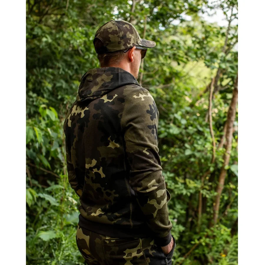Hanorac KORDA Zip Hoodie, Dark Kamo