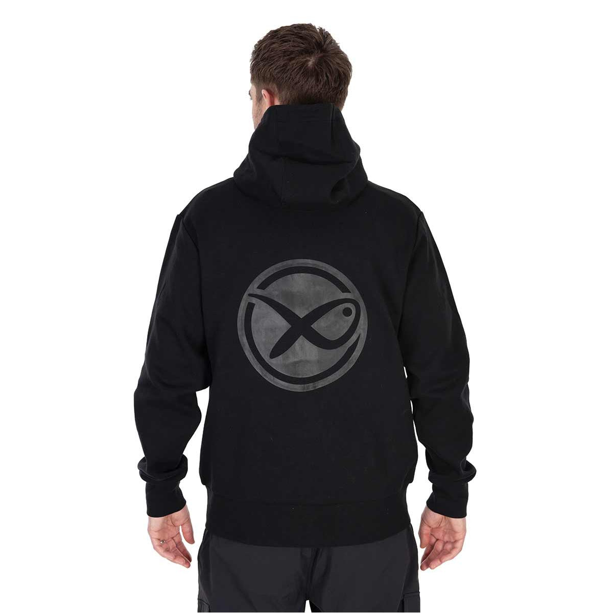 Hanorac MATRIX Stealth Zipped Hoody, Black