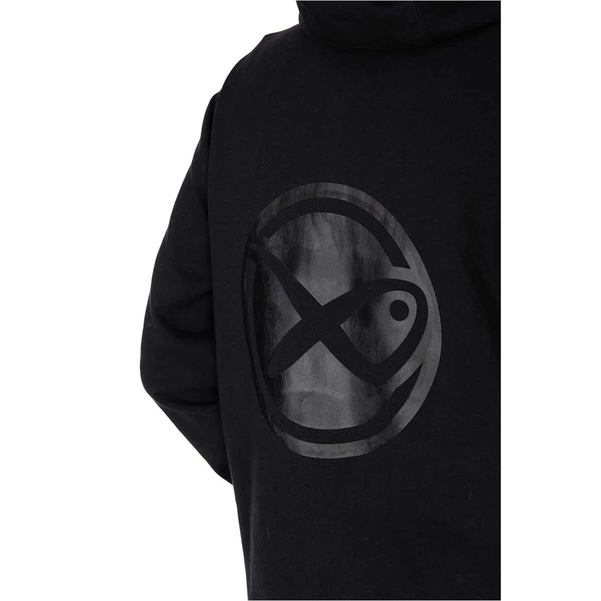 Hanorac MATRIX Stealth Zipped Hoody, Black