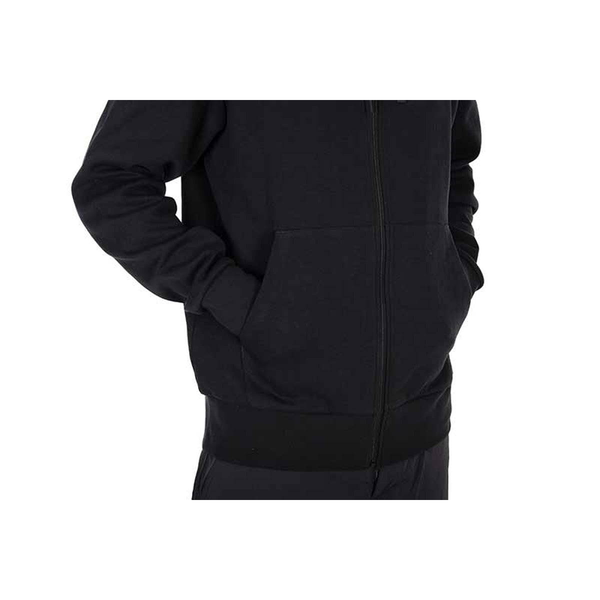 Hanorac MATRIX Stealth Zipped Hoody, Black