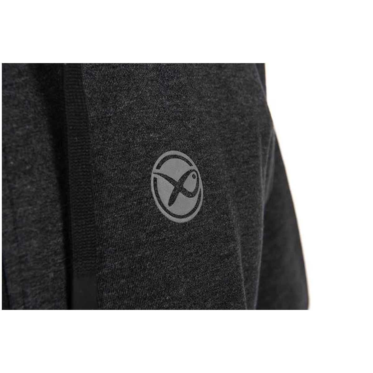 Hanorac MATRIX Zipped Hoody, Charcoal Marl, Marime M
