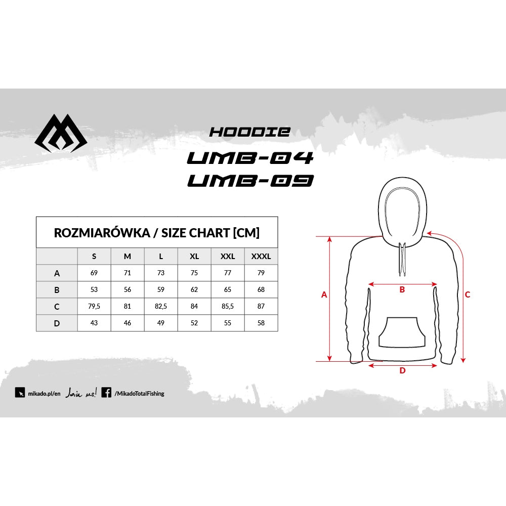 Hanorac MIKADO Cage, Negru, XL