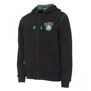 Hanorac Madcat Badge Logo Zip Black Caviar
