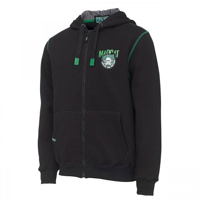 Hanorac Madcat Badge Logo Zip Black Caviar