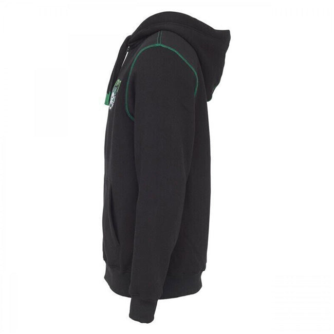 Hanorac Madcat Badge Logo Zip Black Caviar