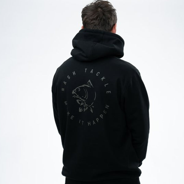Hanorac NASH Make It Happen Carp Logo Hoodie Black