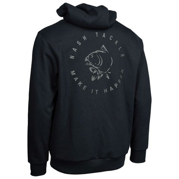 Hanorac NASH Make It Happen Carp Logo Hoodie Black