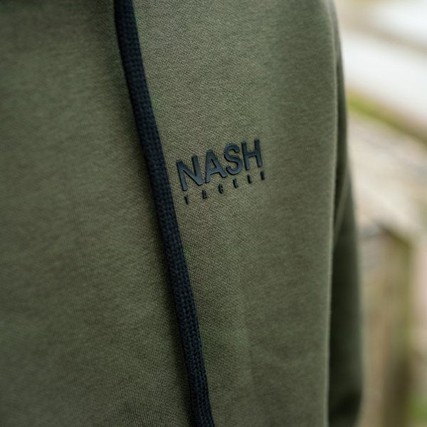 Hanorac NASH Make It Happen Hoody Fish Logo Green