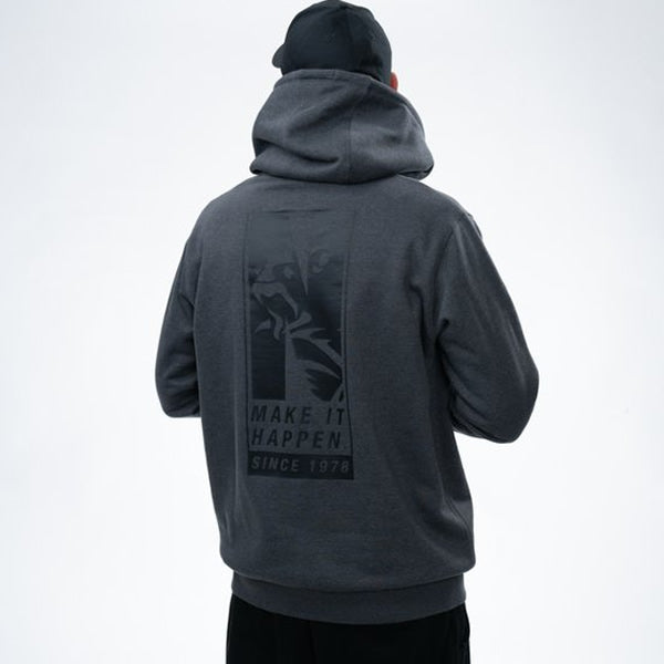 Hanorac NASH Make It Happen Since 1978 Hoodie Grey Marl, Marime M