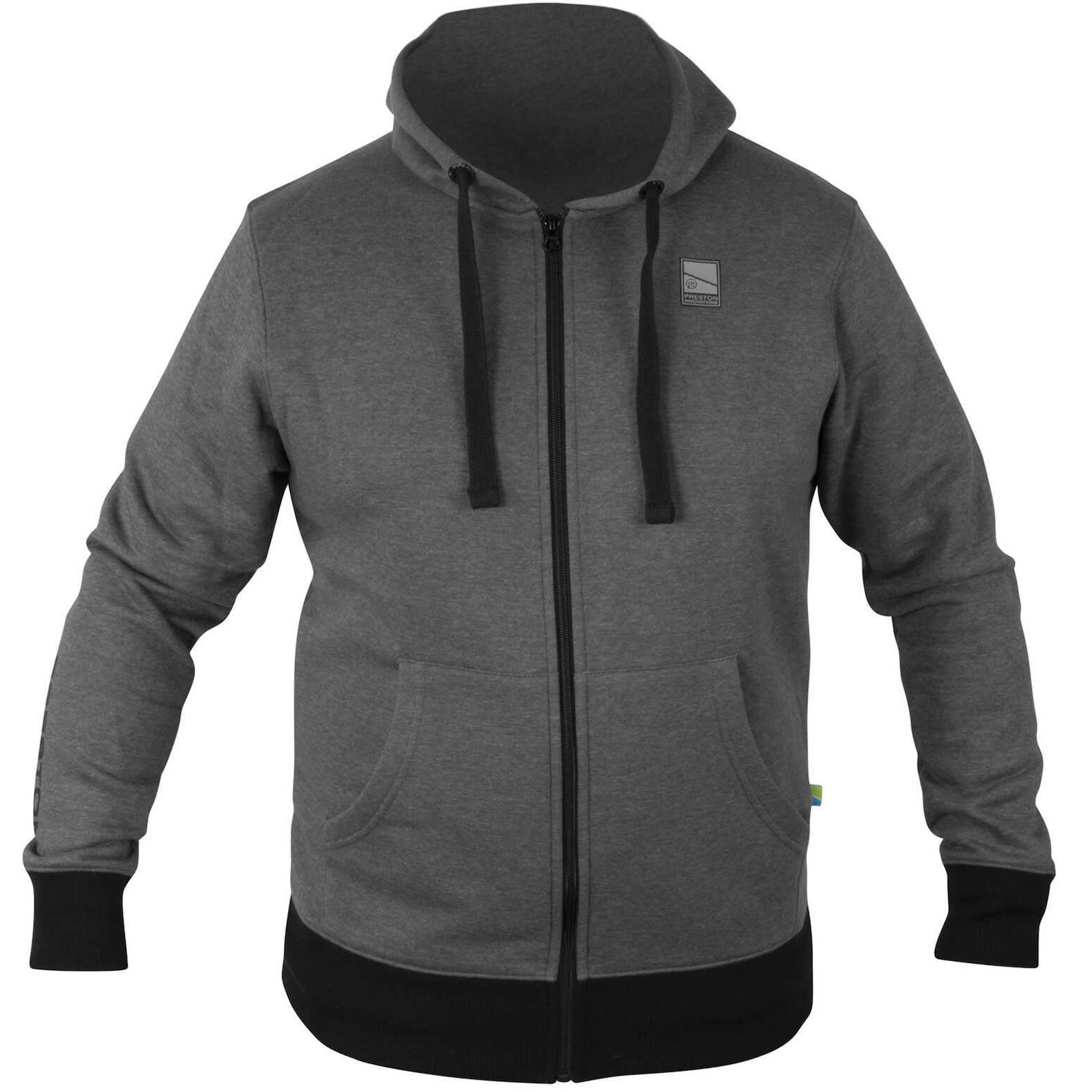 Hanorac Preston Zip Hoodie, Grey