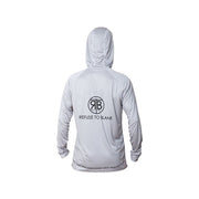 Hanorac RTB UV Long Sleeve Hoodie UPF 50+ Light Grey