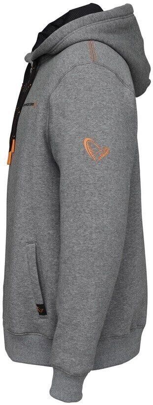 Hanorac SAVAGE GEAR Hoodie Classic Zip Hoodie, Grey Melange