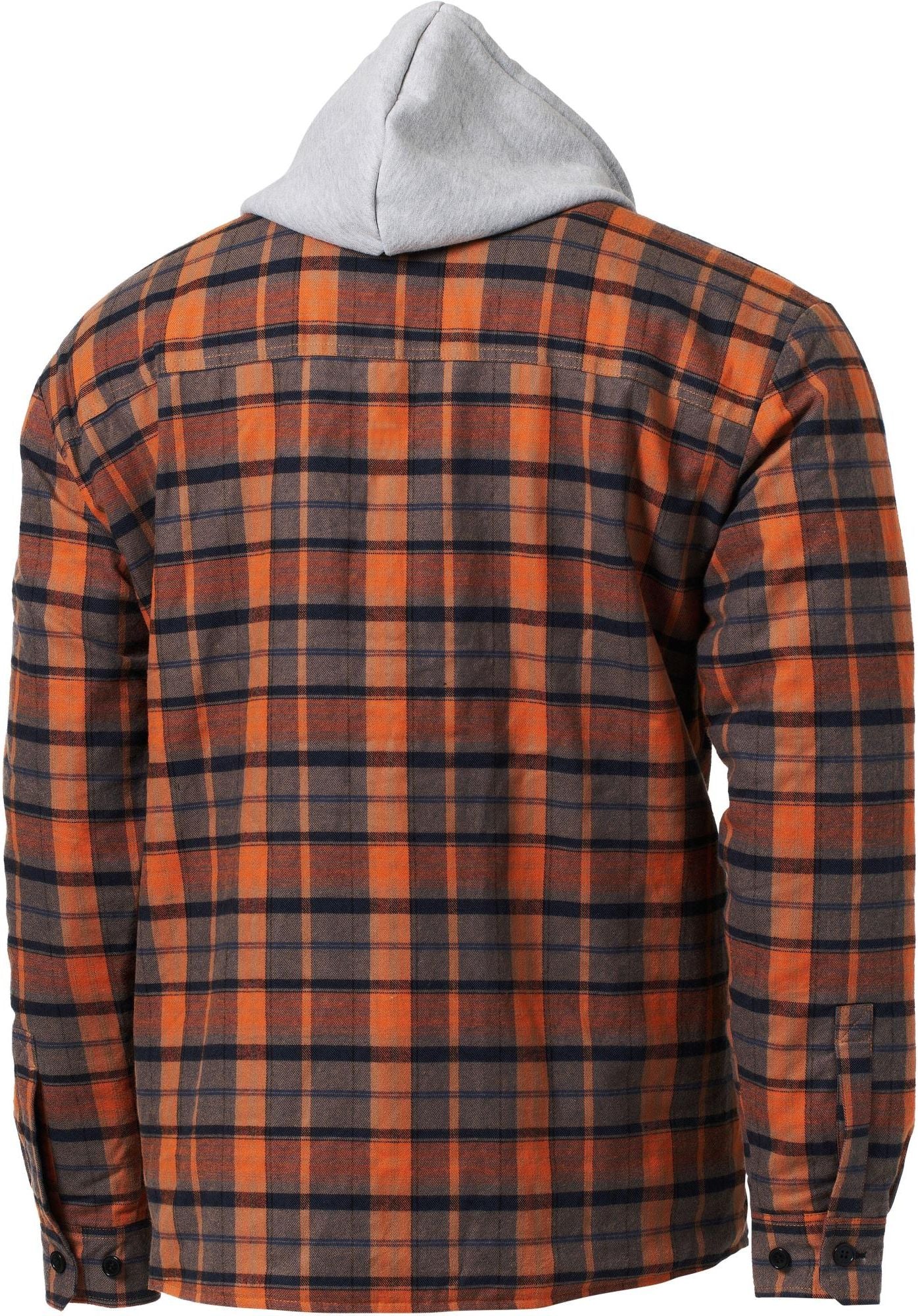 Hanorac SAVAGE GEAR Twin Shirt Jacket Check XXL, Orange Grey