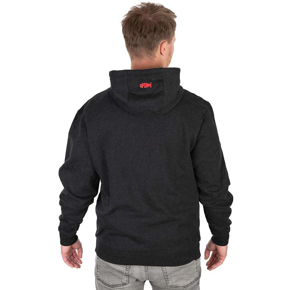 Hanorac SPOMB Black Marl Hoodie Pullover, Marime 2XL