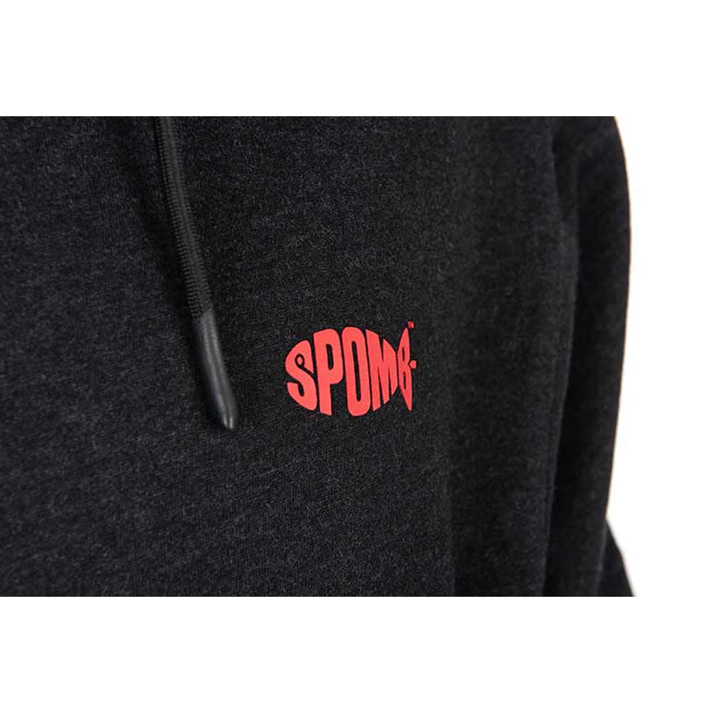 Hanorac SPOMB Black Marl Hoodie Pullover, Marime M