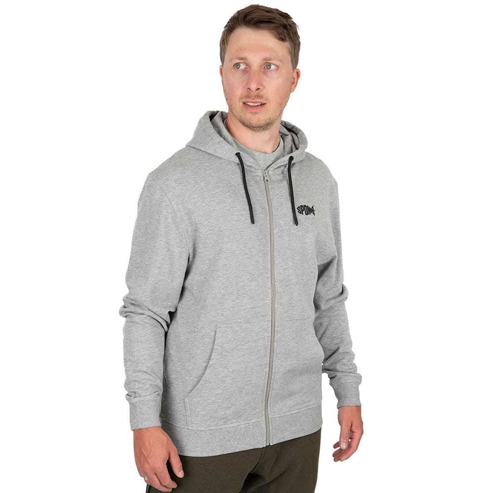 Hanorac SPOMB Grey Hoodie full Zip