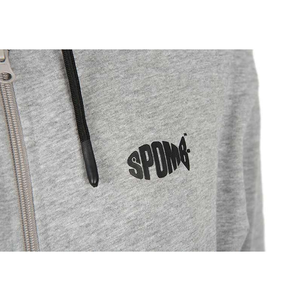 Hanorac SPOMB Grey Hoodie full Zip