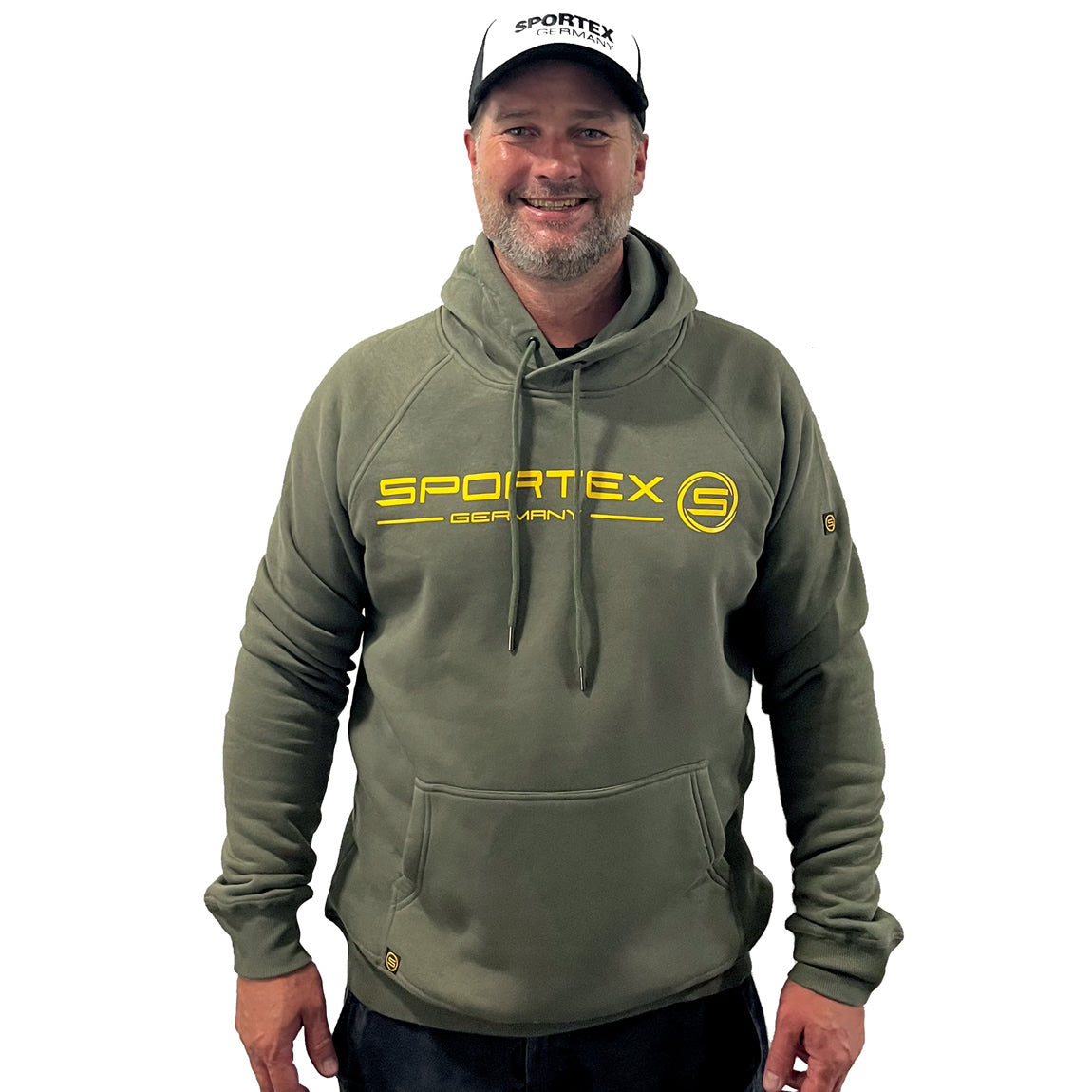Hanorac Sportex Hoodie Olive Green