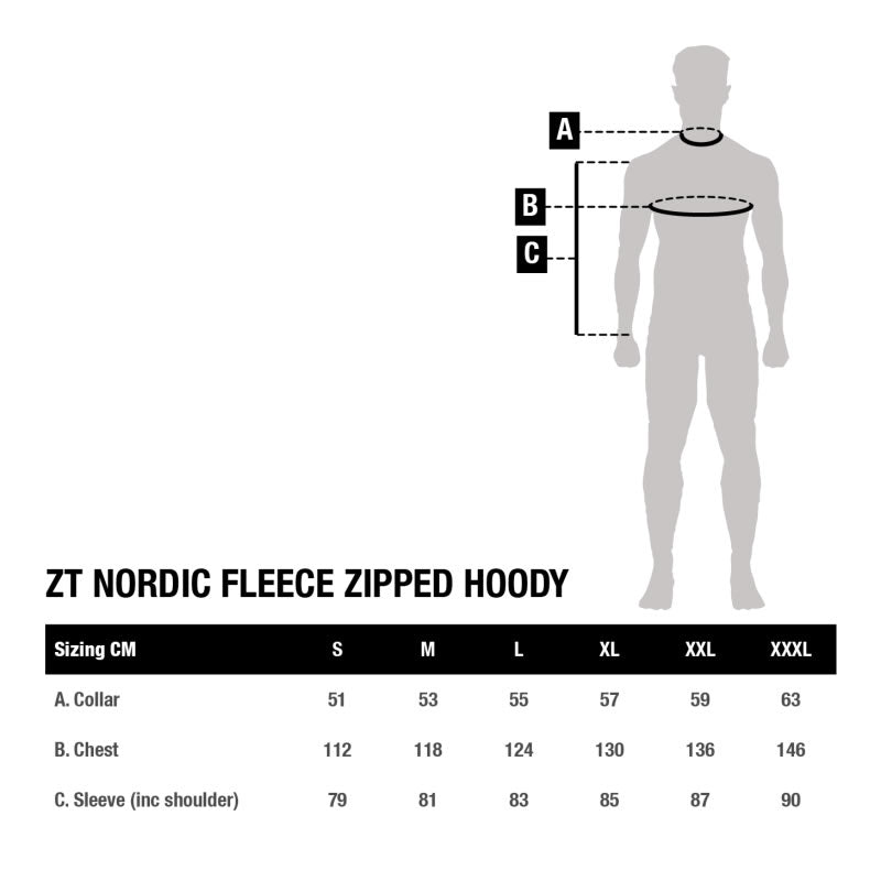 Hanorac cu Fermoar NASH ZT Nordic Fleece Zipped Hoody