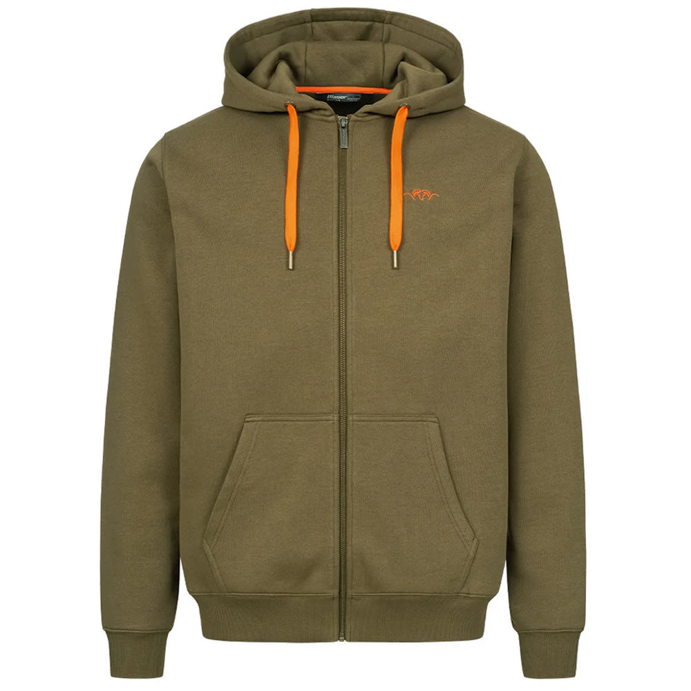 Hanorac cu Fermoar si Gluga Blaser Hoodie 566, Dark Olive