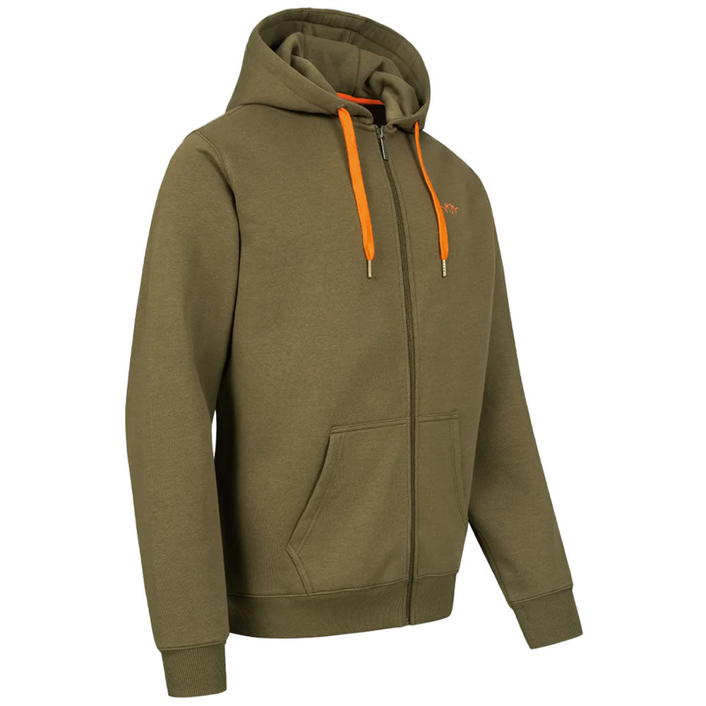 Hanorac cu Fermoar si Gluga Blaser Hoodie 566, Dark Olive