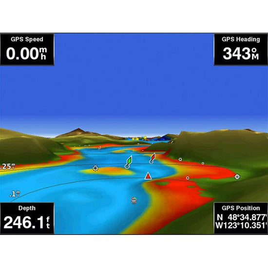 Harta Garmin pentru Dunare