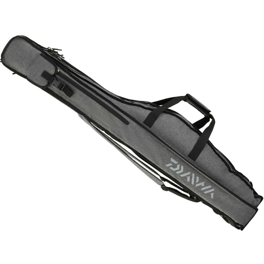 Husa 3 Lansete + Mulineta DAIWA D-Vec, Grey, 155cm