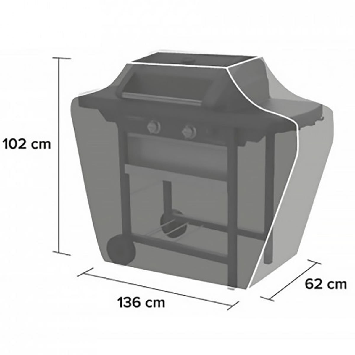 Husa Campingaz Classic M pentru Gratarele Seria 2 136 x 62 x 102 cm