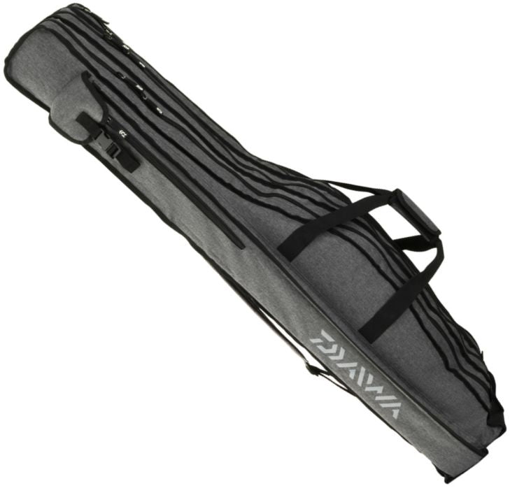 Husa DAIWA D-VEC, 3 Compartimente, Grey, 175cm