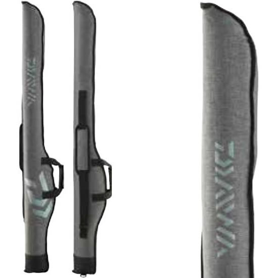 Husa DAIWA D-Vec pentru 1 Lanseta cu Mulineta, Grey, 145cm