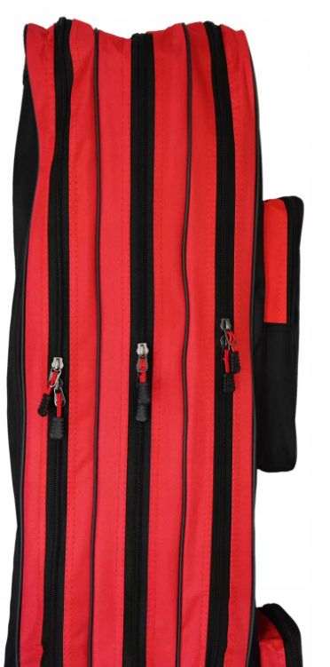 Husa GERMINA, 3 Compartimente, Red Black, 130cm