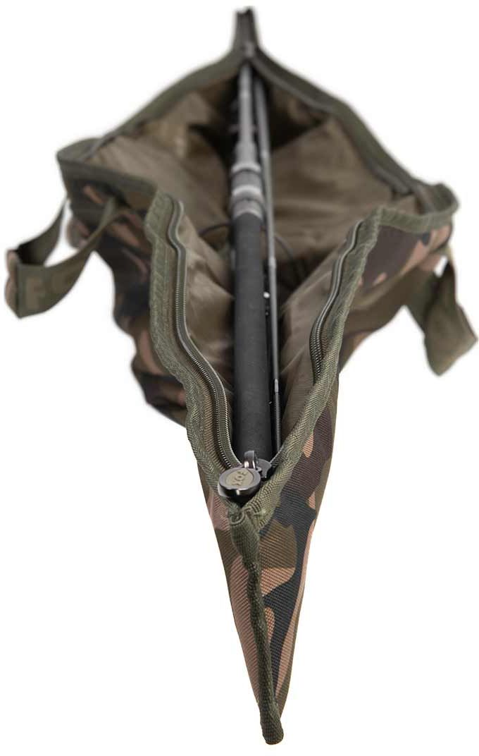 Husa Individuala Fox Explorer Camolite Retractable Single Sleeve 8-10ft