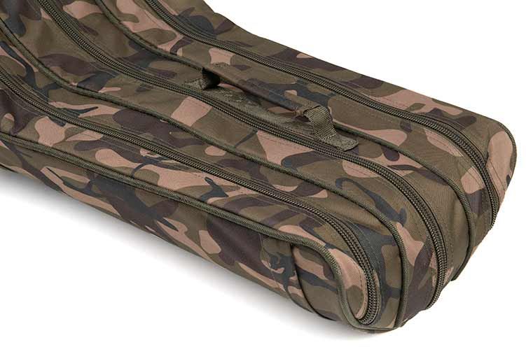 Husa Lansete Fox Camo Lite 6 Rod Hardcase 12Ft, 195x40x25cm