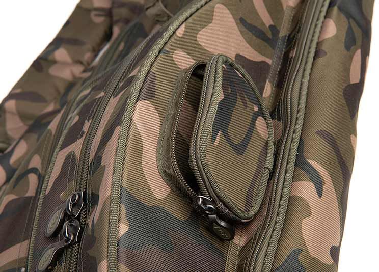 Husa Lansete Fox Camo Lite 6 Rod Hardcase 12Ft, 195x40x25cm