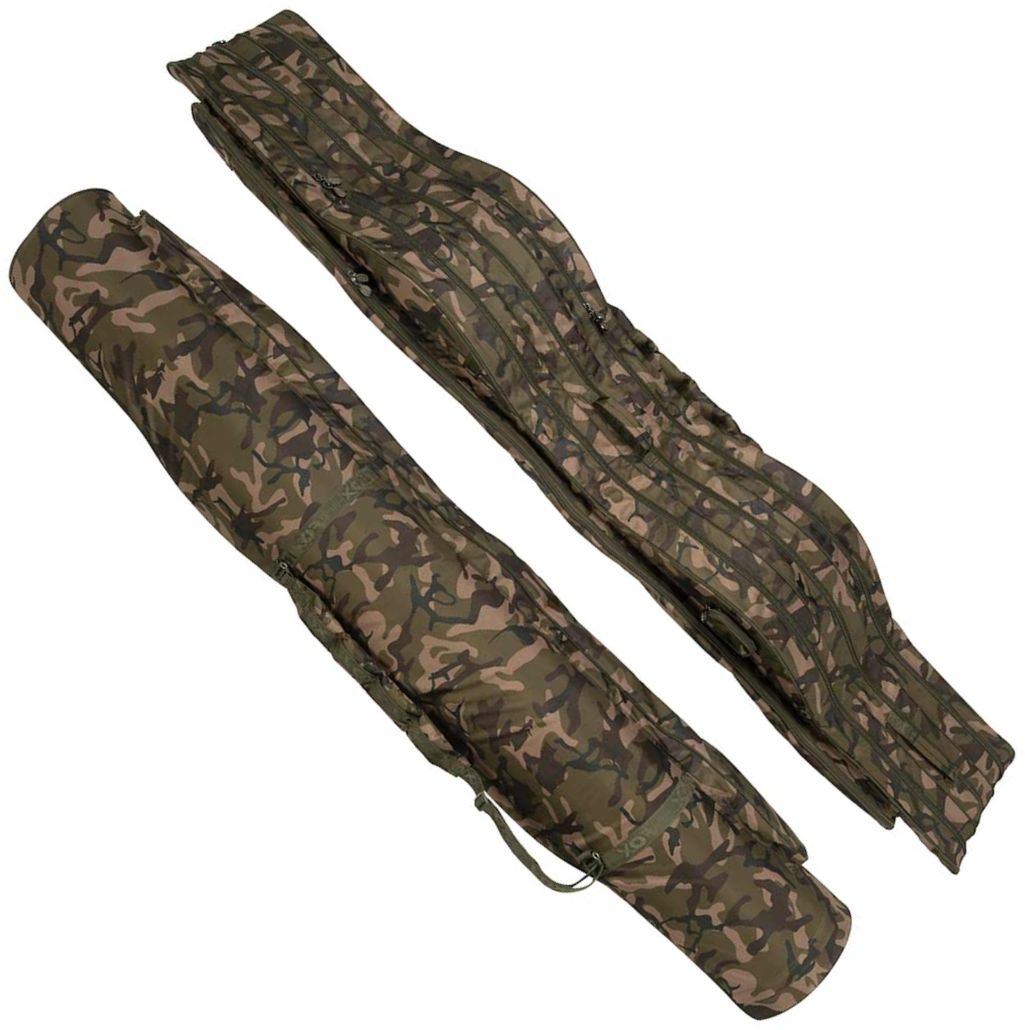 Husa Lansete Fox Camo Lite 6 Rod Hardcase 12Ft, 195x40x25cm