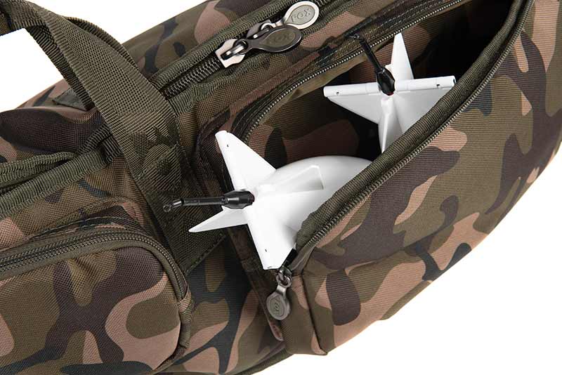Husa Lansete Fox Camo Lite Spod/Marker Rod Jackets 2 Rod 12Ft