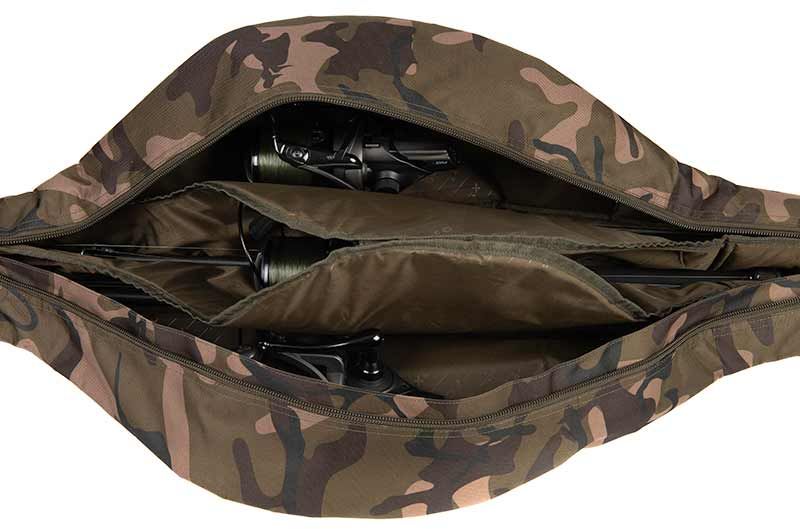 Husa Lansete Fox Camo Lite Tri Sleeve 13Ft, 208x25x28cm