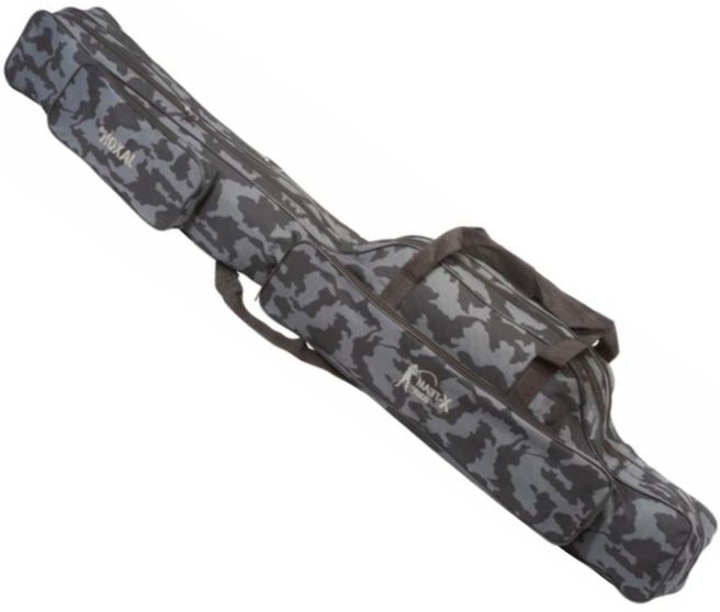 Husa Lansete Jaxon X Team Camo, 3 Compartiemente, 120cm