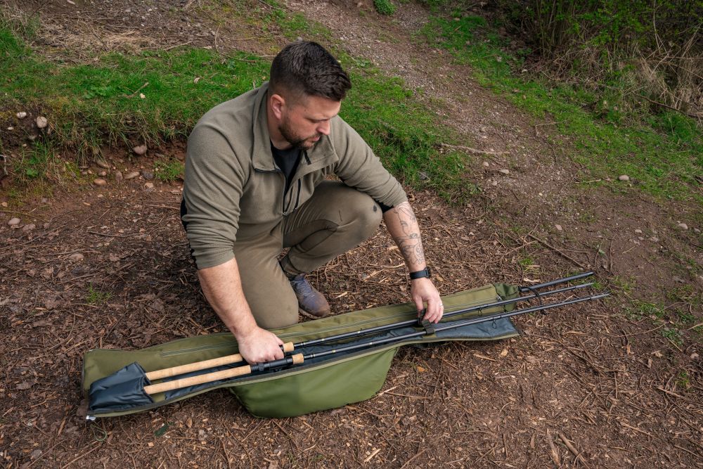 Husa Lansete KORUM Progress Folding Quiver 2 Rod