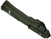 Husa Lansete Mikado 3 Compartimente Cu Baza Intarita, Verde, 140cm